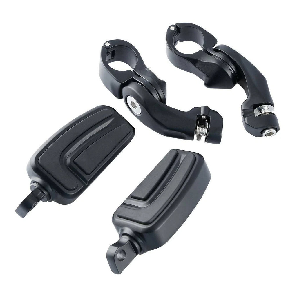 Footpeg Pedal Peg Set of 2 for Harley Touring (1 1/4'' Angled Mount)
