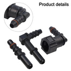 Smooth Fuel Line Hose Coupler for (7-89mm ID6)