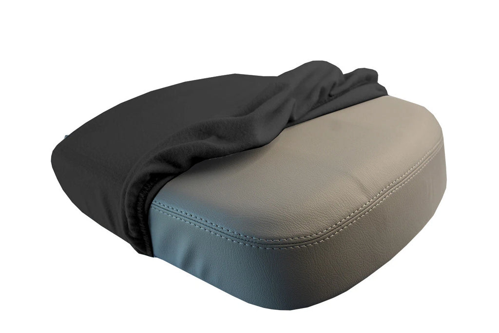 Fleece Console Lid Armrest Cover for Hummer H2 (2008–2009) Black