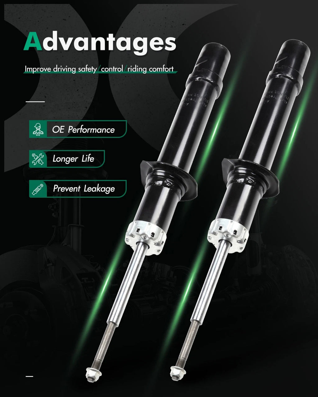 Front Struts Shocks Absorber for Hyundai Azera Sonata (2006–2011)