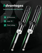 Front Struts Shocks Absorber for Hyundai Azera Sonata (2006–2011)