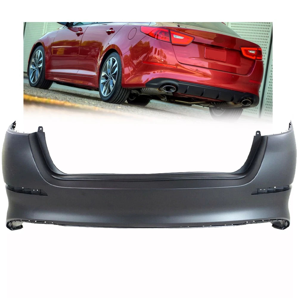 Rear Bumper for Kia Optima (2014–2015) Black
