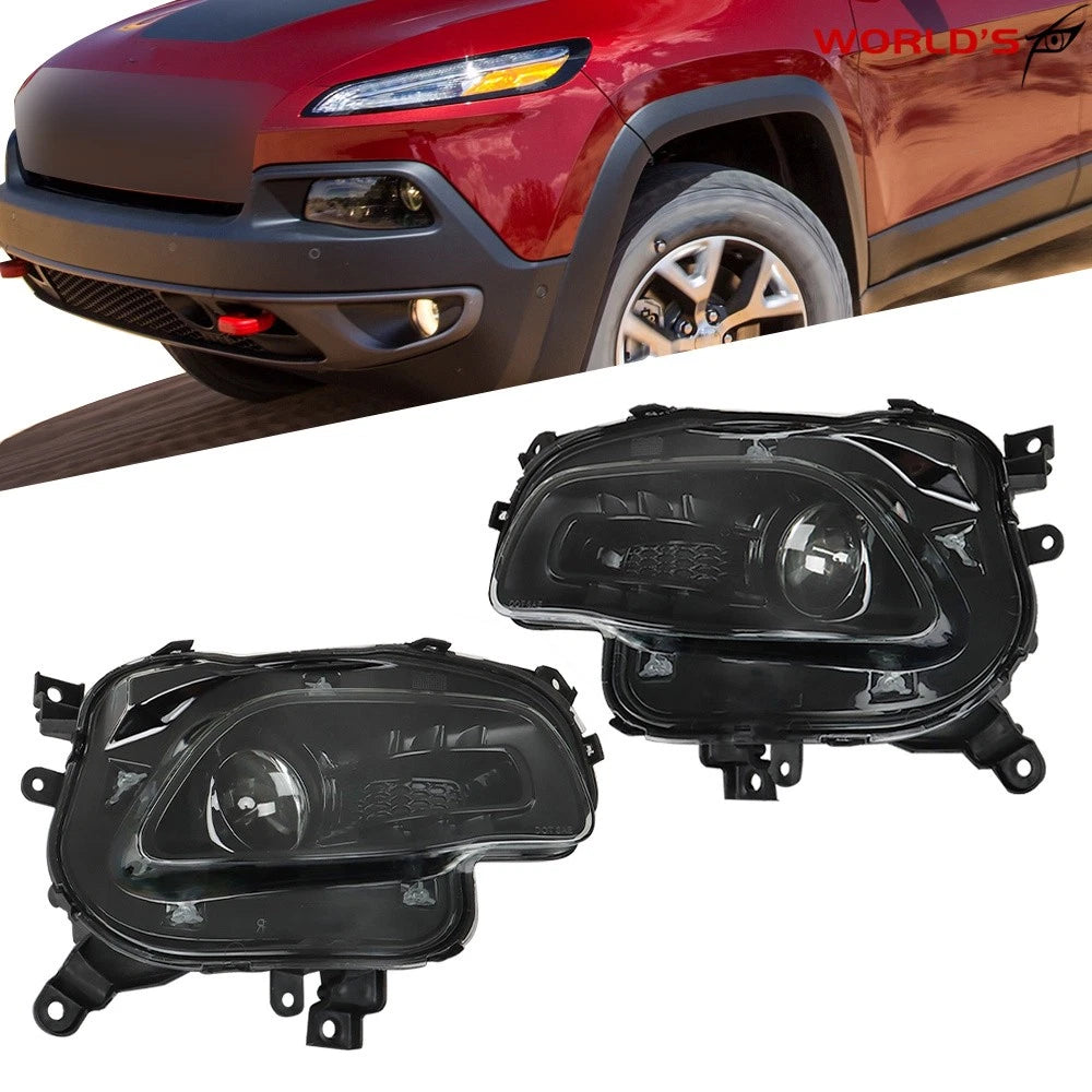 Projector Headlights Assembly for Jeep Cherokee (2014–2018)