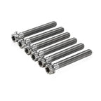 6pcs M10x55mm Titanium Torx Head Flange Bolts for Motorcycle Bike