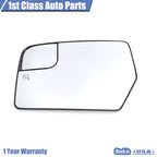 Rear View Mirror Glass with Backplate for Ford Expedition (2012–2017)