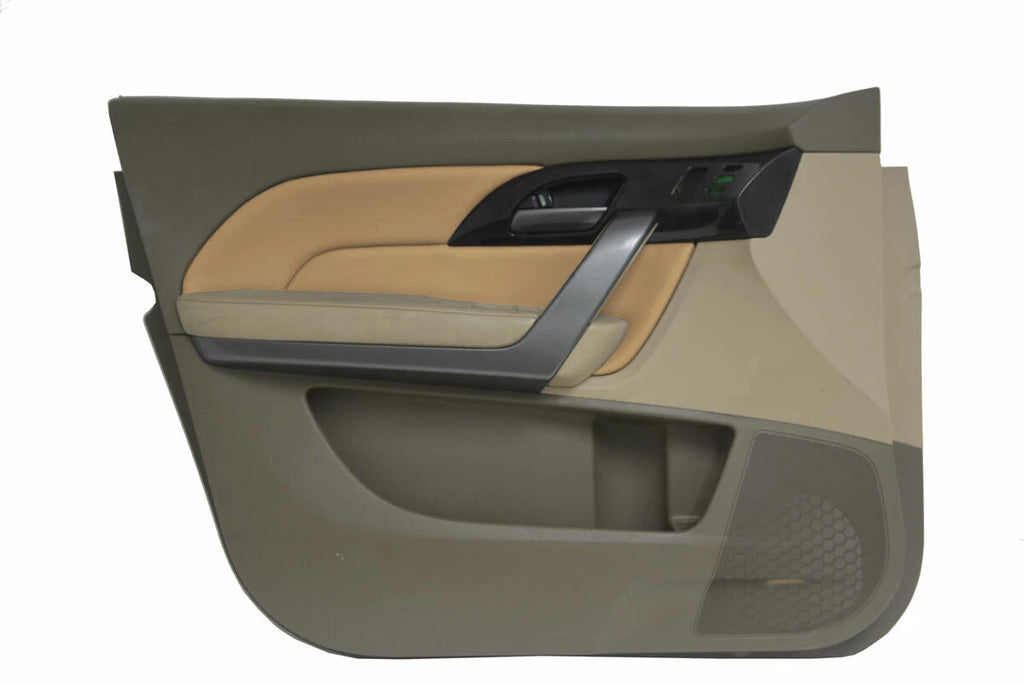 Door Panel Cover for Acura MDX (2007–2013) PVC Synthetic Leather Parchment