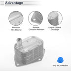 Engine Oil Cooler Set for Hyundai Accent I20 I30 (No. 264102A150)
