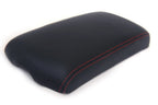 Center Console Armrest Cover for Nissan Rogue (2008–2013) Red Stitch