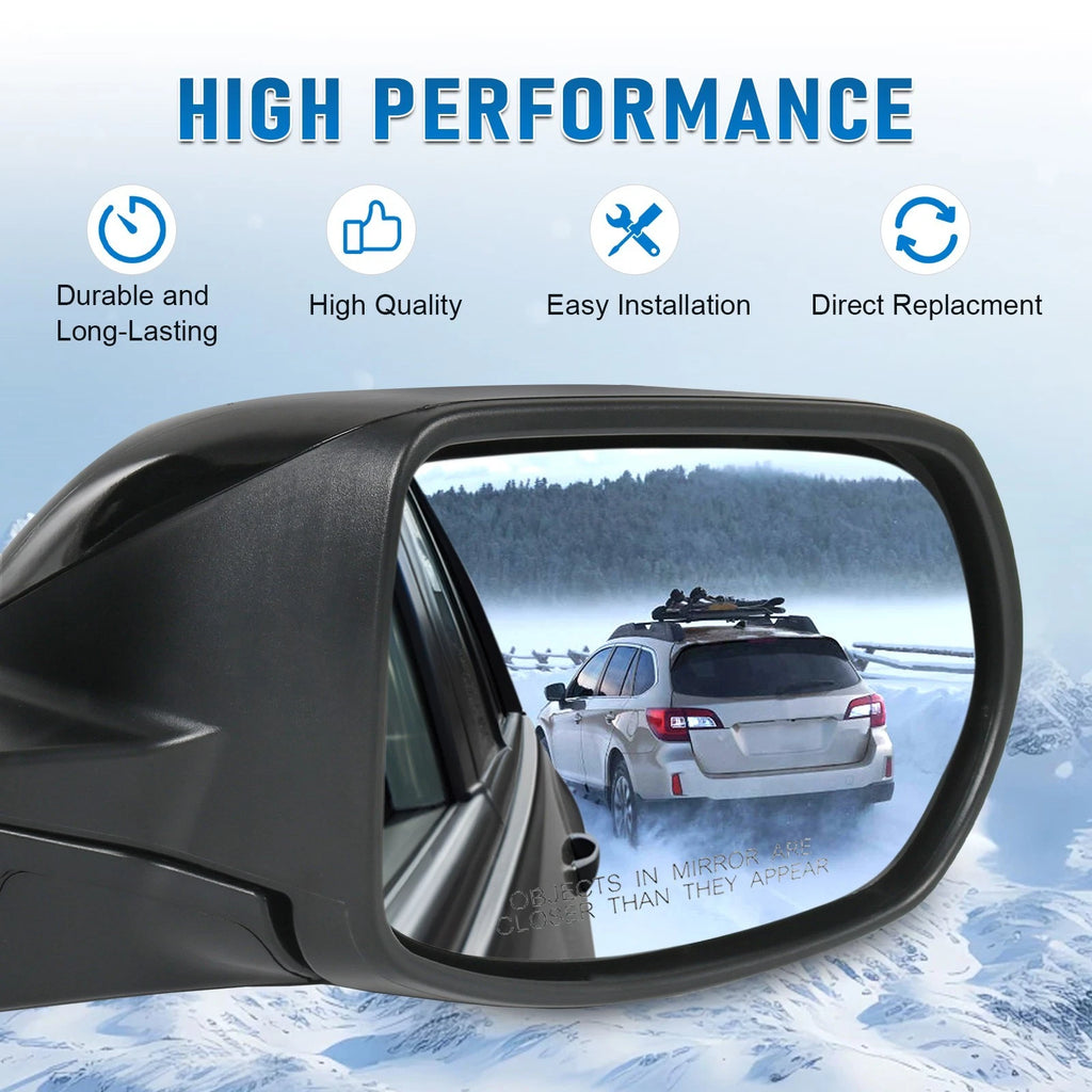 Right Side Mirror for Honda CR-V 2012-2016 (Textured Black)