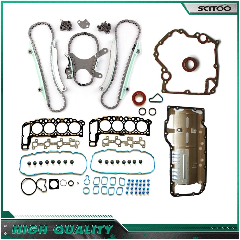 Gasket Set for 2003 Dodge Ram 1500 4.7L V8 (Timing, Head, Oil Pan)