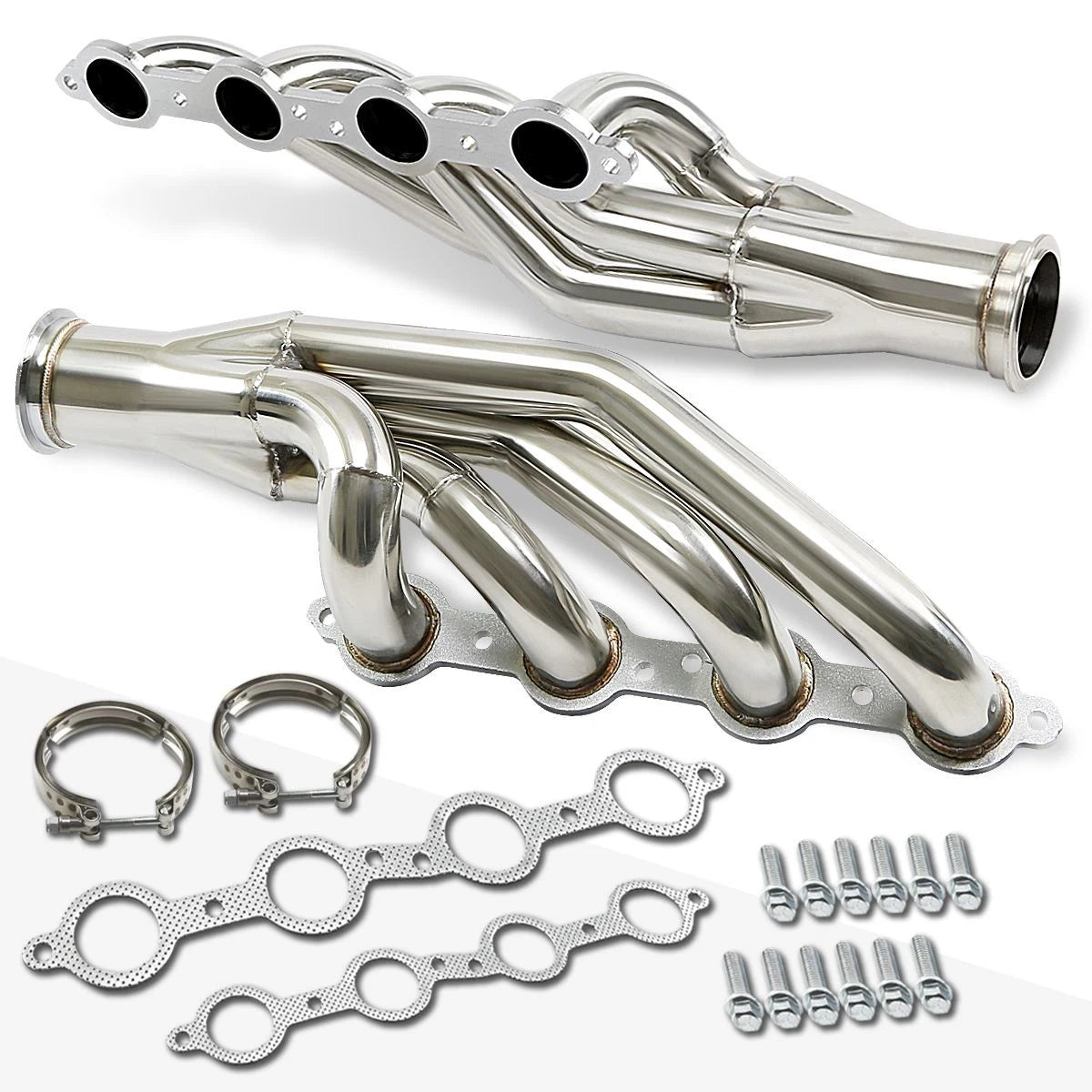 Exhaust Header for SBC Chevy Small Block LS1/LS2/LS3/LS4/LS6 LSX V8 (1997–2014)