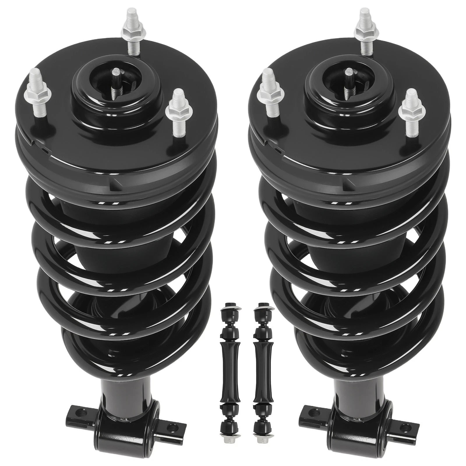 Front Struts Shocks Sway Bar End Link for GMC Sierra 1500, Escalade EXT (2007–2013)