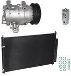 AC Compressor Kit With Condenser for Acura MDX 3.7L (2010-2013)