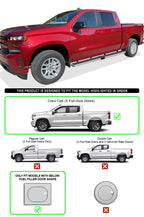 Set of 2 Wheel-to-Wheel Side Steps for Silverado Sierra Crew Cab (2019–2026)