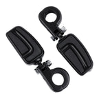 1 1/4" Highway Bar Footpegs for Harley Touring - Matte Black