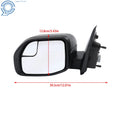 Driver Side Mirror for Ford Maverick (2022–2024) FO1320739 Matte Black