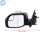 Driver Side Mirror for Ford Maverick (2022–2024) FO1320739 Matte Black