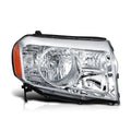 Passenger Side Headlight Lamp Chrome/Amber for Honda Pilot (2009–2011)
