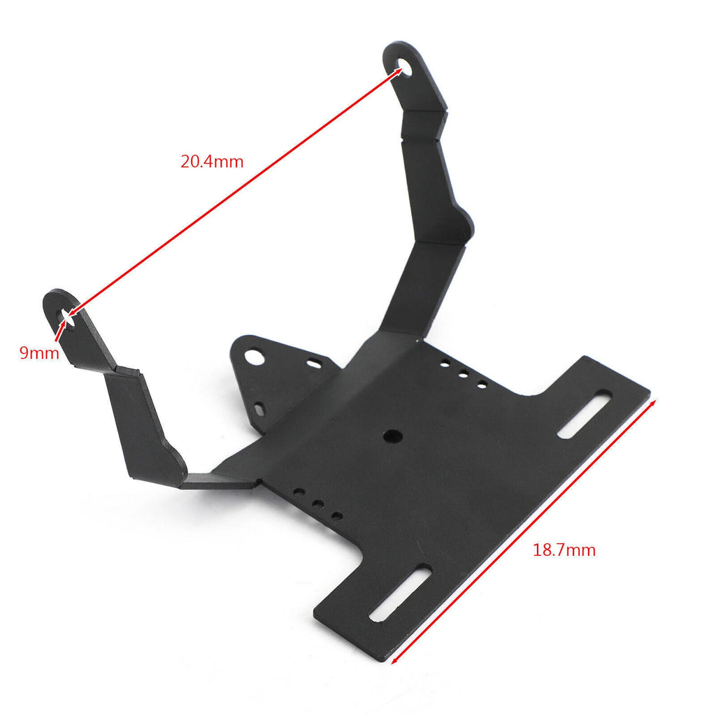 License Plate Holder Frame Bracket for Kawasaki Vulcan S/Cafe (2015–2020) T9