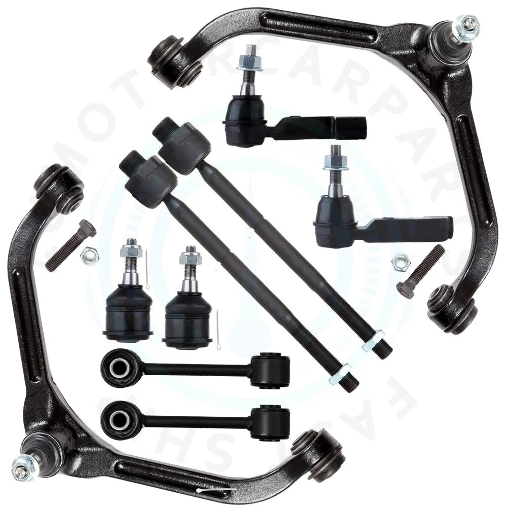 Set of 10 Control Arms and Ball Joints for Jeep Liberty (2002–2004)