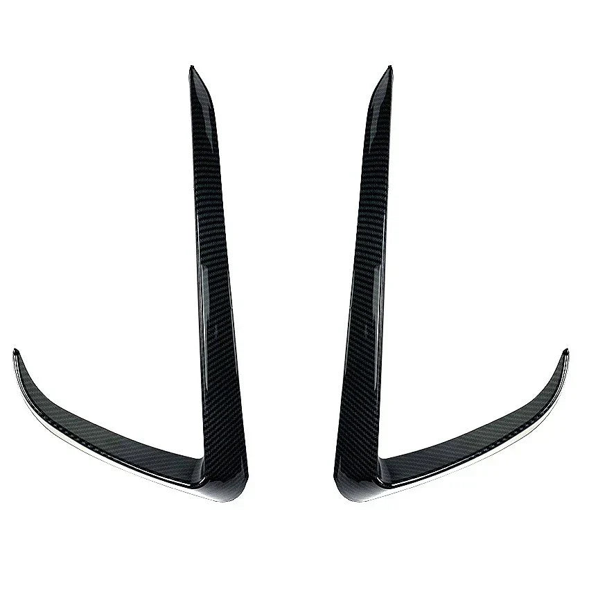 Adhesive Bumper Side C Canards Covers Trims for Tesla Model Y (2020–2024)