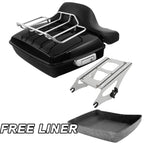 Chopped Trunk Mount Rack Pad for Harley Touring Road Glide King (2014–2025)