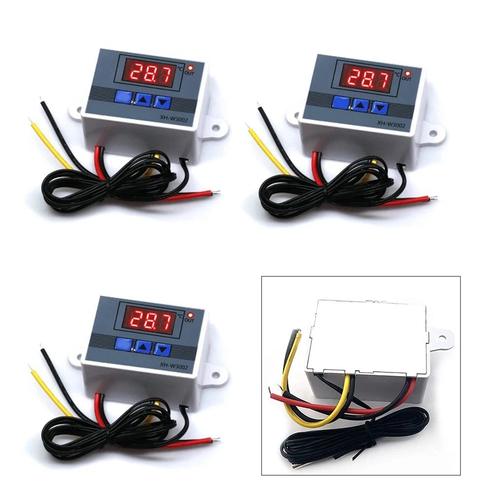 Temperature Monitoring System with 3 Digital Controllers for