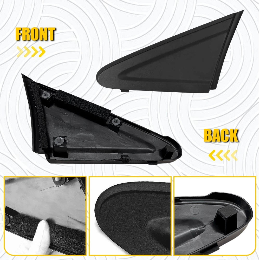 Driver Left Mirror Cover Trim for Honda Civic (2012–2015)