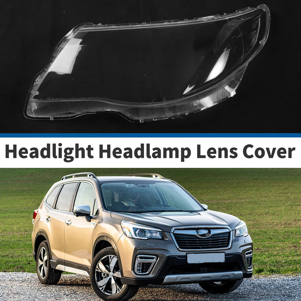 1 Pcs Headlight Lens Cover for Subaru Forester (2009–2012) PC Clear