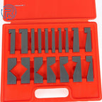 17 Pcs 1/4 to 45 Degree Angle Block Set for Precision Machining