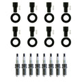 Set of 8 NGK G-Power Platinum Spark Plugs & Coil Boots for GX460 Tundra Sequoia (2007–2021)