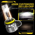 AUXITO H11 H8 LED Headlight Bulb Kit for Low Beam (6500K, 200W, 80000LM)