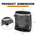 Air Box Intake Duct Tube & Clamp Assy for Yamaha Raptor 660R (2001–2005)