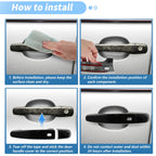 Exterior Door Handle Cover Trim for Chevy Malibu Equinox Blazer Impala (2013–2023)