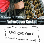 Set of 1 Valve Cover Gasket Set for BMW 740iL (1996–1998) No.11127582245