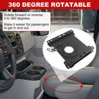 Driver Side Seat Swivel Base Bracket for Ford Econoline E150 E250 E350 E450 (1992-2014)