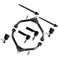 Set of 8 Front Upper Control Arms and Ball Joints for Jeep Liberty (2006–2007)