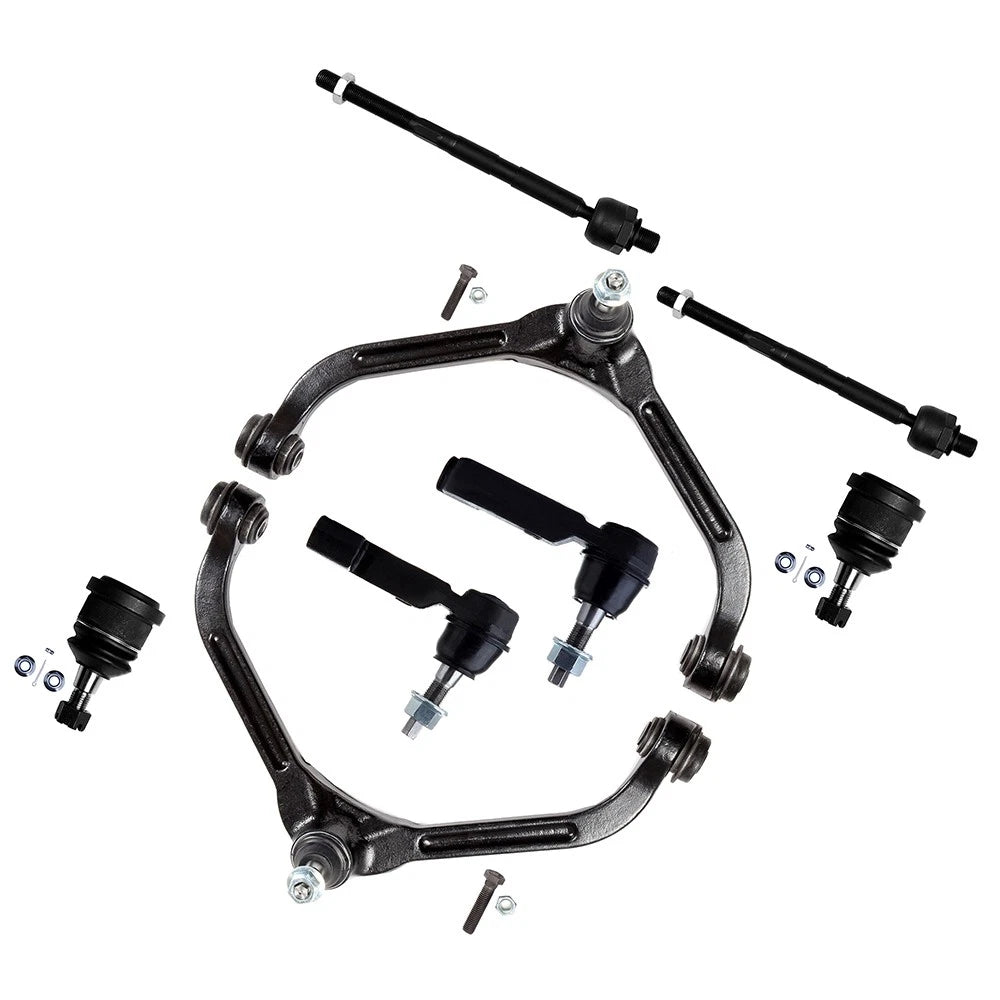 Set of 8 Front Upper Control Arms and Ball Joints for Jeep Liberty (2006–2007)