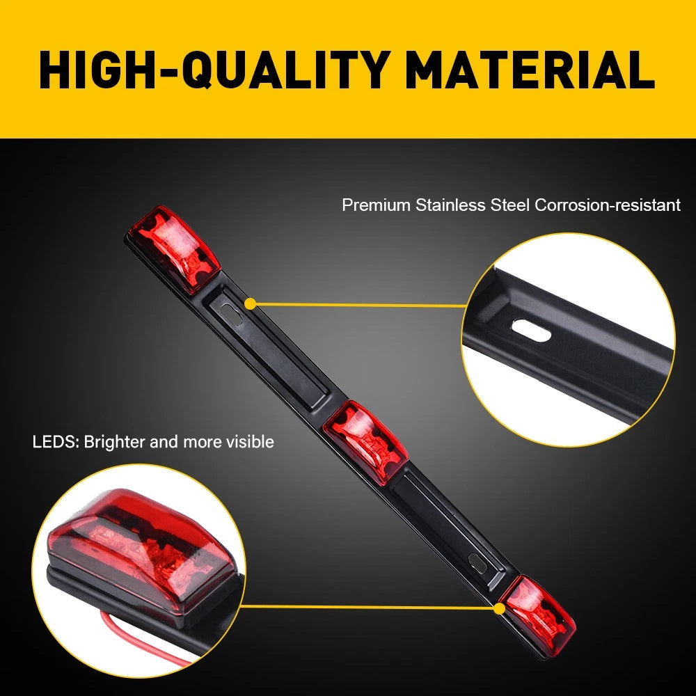 LED Side Fender Light & ID Tail Light for Ford F350 Dually