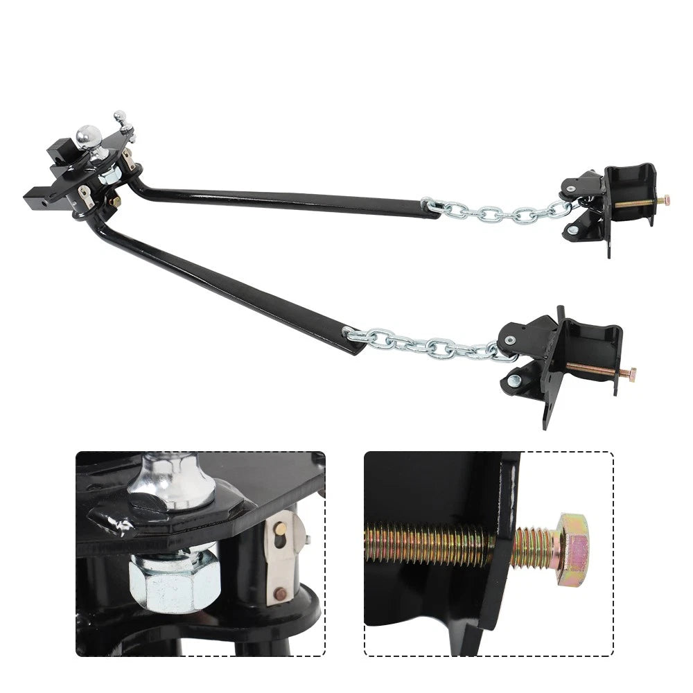 Weight Distribution Hitch with Sway Control for RV (1000lb)