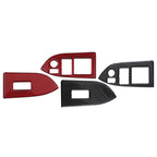 2X Black Interior Window Switch Button Cover Trim for Subaru BRZ, Toyota (1986)