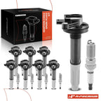 8x Ignition Coil & 8x Iridium Spark Plug for Ford F-150 Mustang (2016–2017)