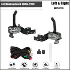 Fog Light Lens Set for Honda Accord (2008–2010) Chrome
