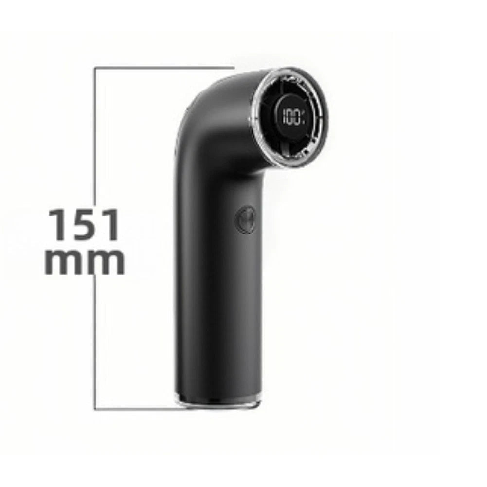Compact Handheld Fan USB Rechargeable 100 Levels (15.1x7.1x4.35cm)