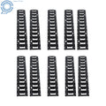 E Track Tie Down Rail Kit for RV Trailer Camper Truck (2' - Set of 10)