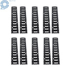 E Track Tie Down Rail Kit for RV Trailer Camper Truck (2' - Set of 10)