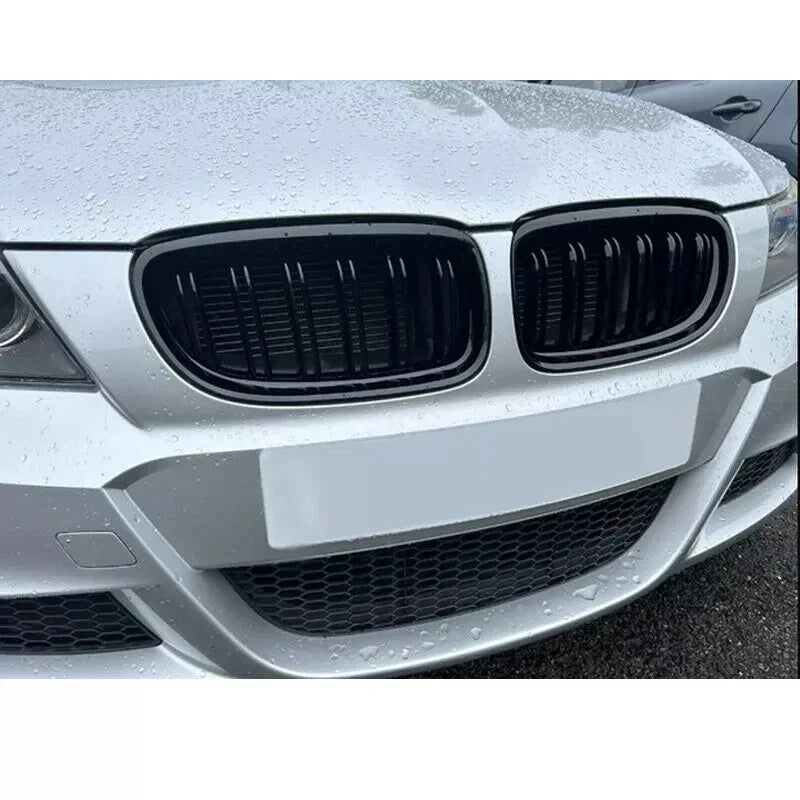 Gloss Black Front Kidney Grille for BMW E90 E91 (2009–2011)