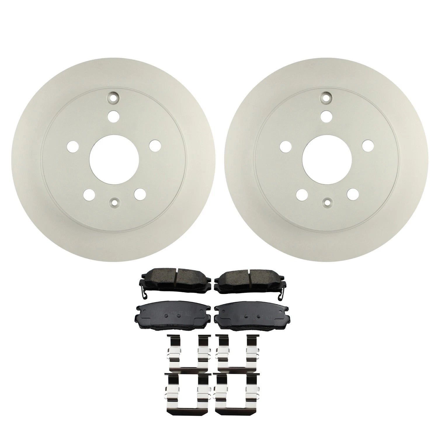 Brake Pad and Rotor Kit for GMC Terrain (2010–2017) - Bosch, Akebono