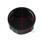 Black Rear Brake Fluid Reservoir Cover for Yamaha XSR125 XSR700 XSR155 XSR900