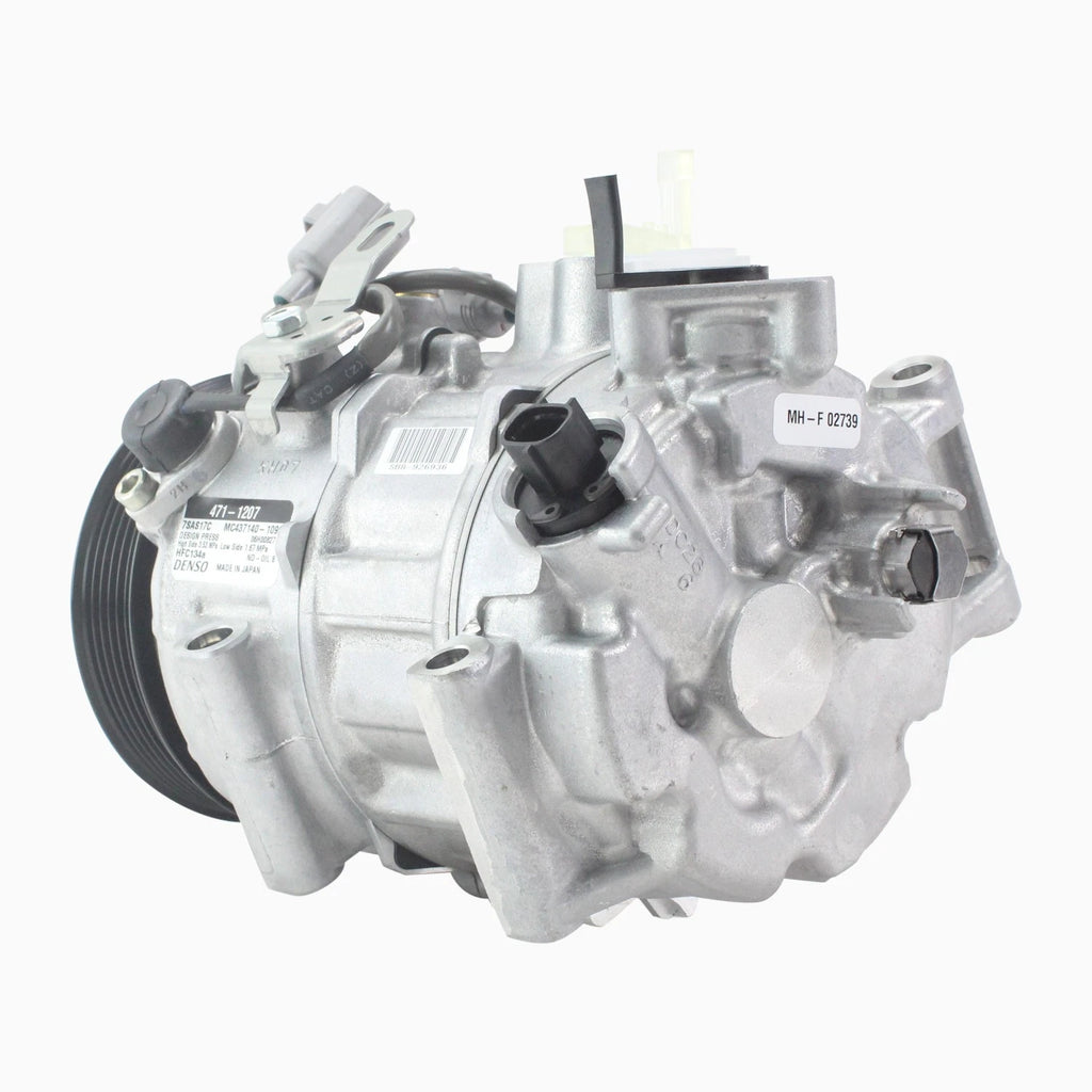 Denso A/C Compressor w/ Clutch 471-1207 for Lexus RX350L, Toyota Highlander, Sienna (2018–2023)
